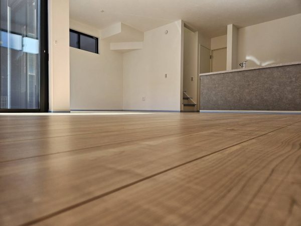 埼玉県川越市フロアコーティング 施工前の様子