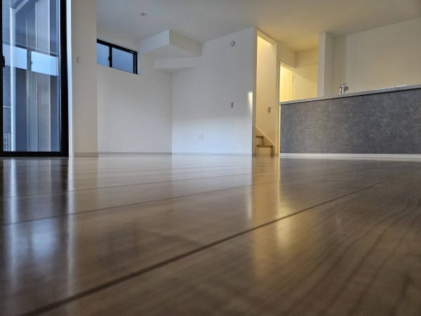 埼玉県川越市市フロアコーティング 施工後 ガラスコーティング