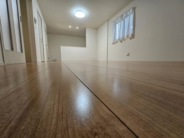 東京都足立区 フロアコーティング 施工後 ガラスUVコーティング