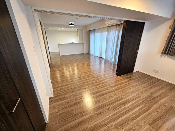 茨城県水戸市 フロアコーティング 施工後 わんスマイルコート