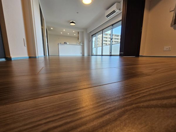 茨城県水戸市 フロアコーティング 施工前の様子