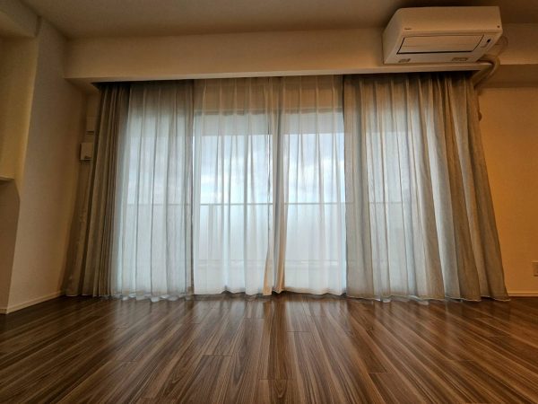 茨城県水戸市 オーダーカーテン取付後