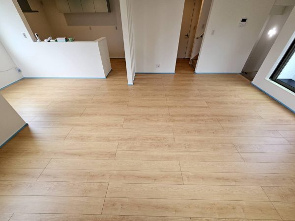 神奈川県三浦郡 フロアコーティング 施工前の様子