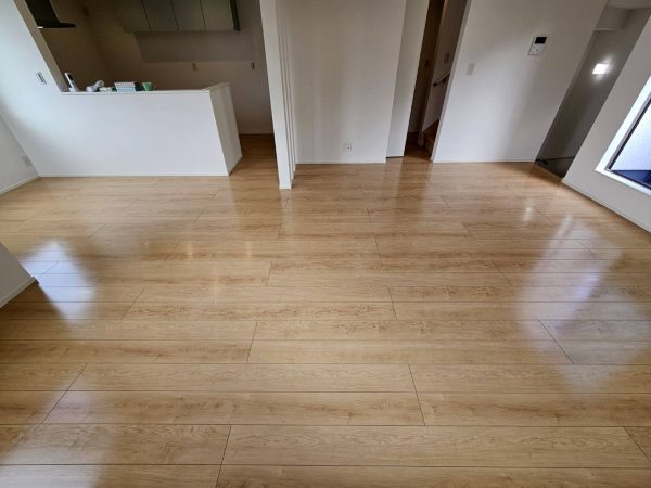 神奈川県三浦郡 フロアコーティング 施工後 わんスマイルコート