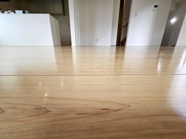 神奈川県三浦郡 フロアコーティング 施工後 わんスマイルコート