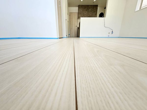 横浜市鶴見区 フロアコーティング 施工前の様子