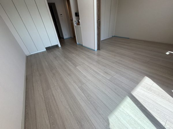 東京都板橋区 フロアコーティング 施工前の様子