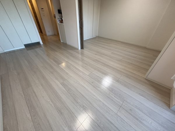 東京都板橋区 フロアコーティング 施工後 わんスマイルコート