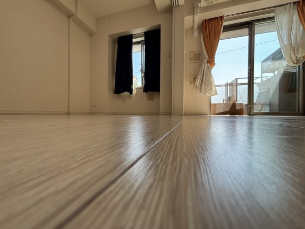 東京都板橋区 フロアコーティング 施工前の様子