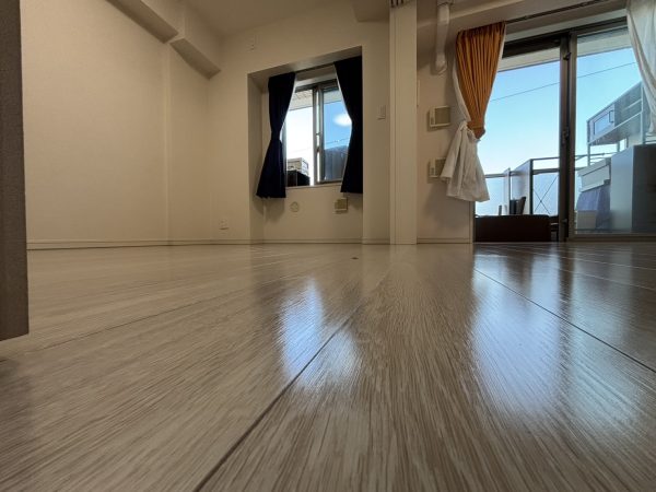 東京都板橋区 フロアコーティング 施工後 わんスマイルコート