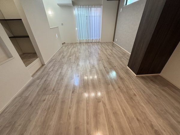 埼玉県川口市 フロアコーティング 施工後 ガラスUVコーティング