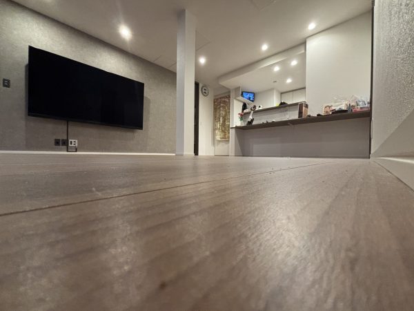 東京都品川区 フロアコーティング 施工前の様子
