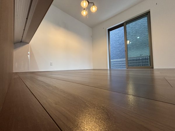 横浜市旭区 フロアコーティング 施工後 わんスマイルコートplus マット仕上り