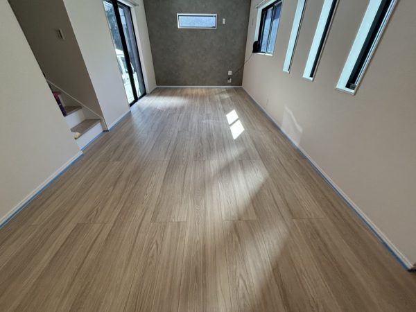 東京都練馬区 フロアコーティング 施工前の様子