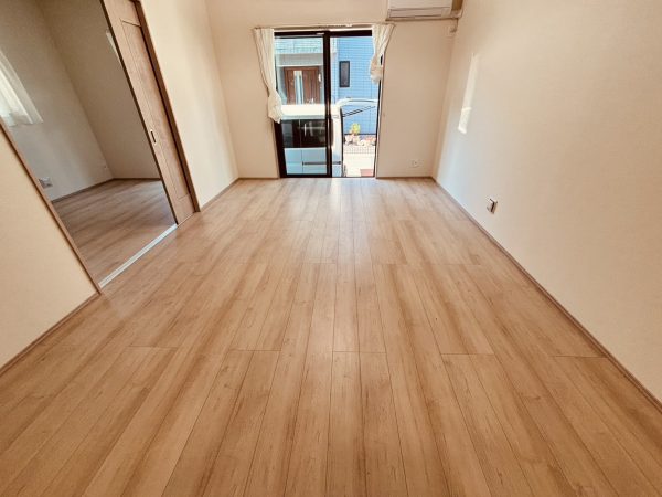 埼玉県草加市 フロアコーティング 施工前の様子