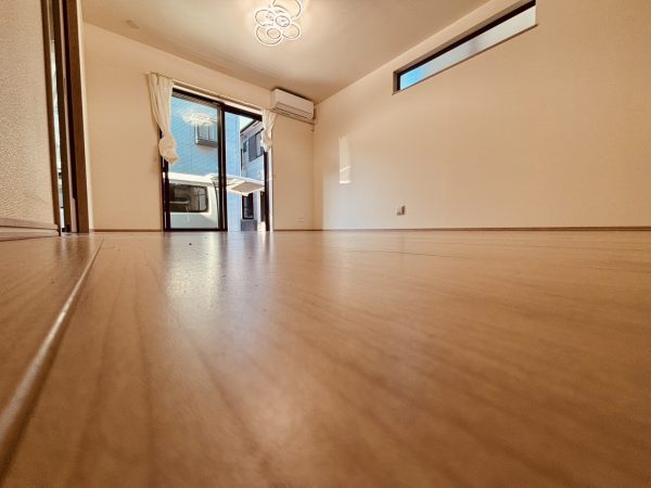 埼玉県草加市 フロアコーティング 施工前の様子