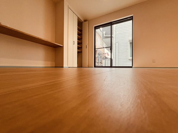 相模原市中央区 フロアコーティング 施工前の様子