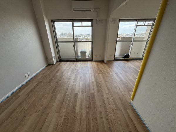 埼玉県蓮田市 フロアコーティング 施工前の様子