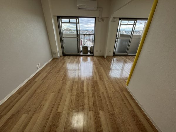 埼玉県蓮田市 フロアコーティング 施工後 ガラスUVコーティング