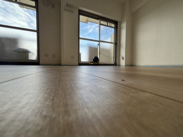 埼玉県蓮田市 フロアコーティング 施工前の様子