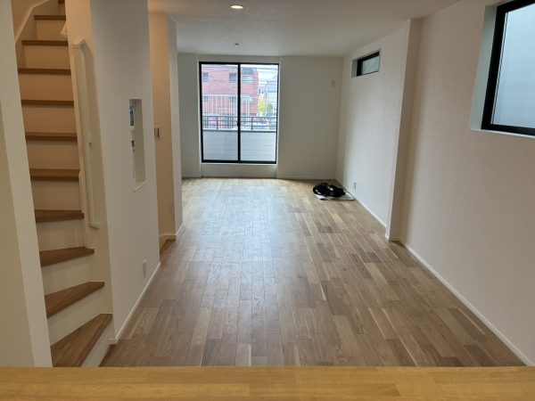 【千葉県市川市】フロアコーティング　新築戸建　内覧会同行