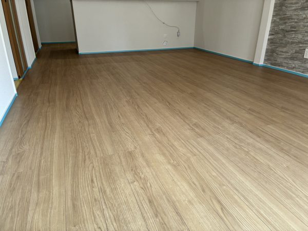 埼玉県朝霞市 フロアコーティング 施工前の様子