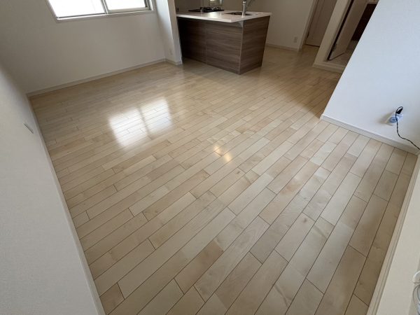 東京都北区フロアコーティング 施工後 ガラスコーティング