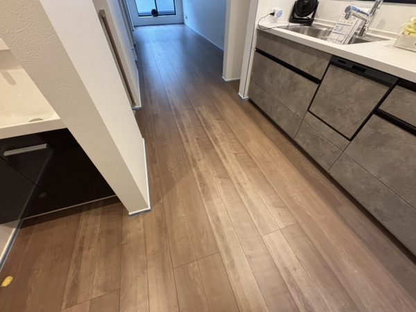 東京都墨田区 フロアコーティング 施工前の様子