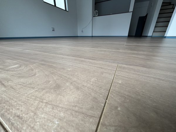 神奈川県横浜市栄区 フロアコーティング 施工前の様子