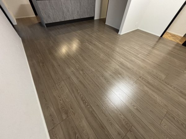 神奈川県横浜市フロアコーティング 施工後 ガラスコーティング