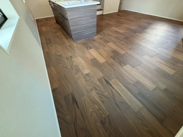 東京都江東区 フロアコーティング 施工前の様子