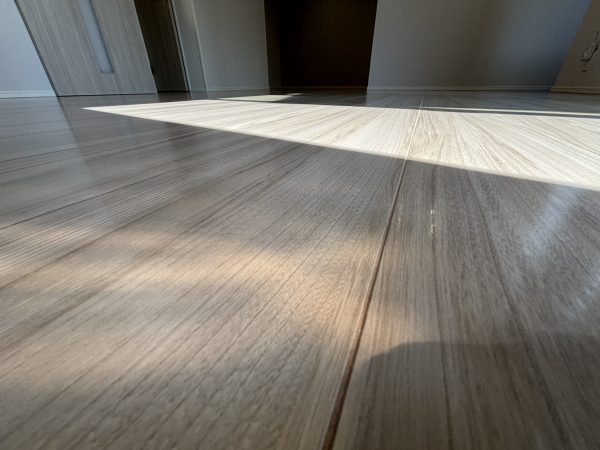 東京都荒川区フロアコーティング 施工後 ガラスコーティング