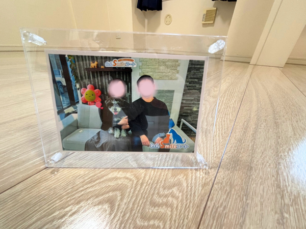 東京都板橋区 フロアコーティング 施工後のお客様 わんスマイルコート