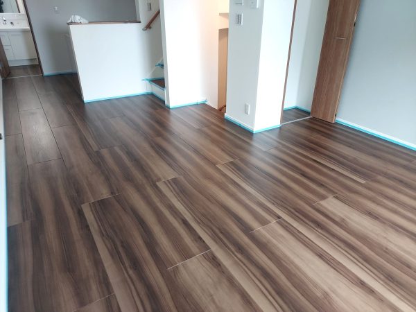 東京都大田区フロアコーティング 施工前の様子