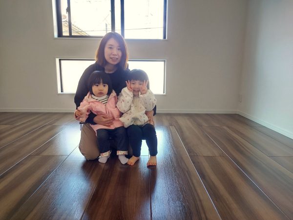 東京都大田区 フロアコーティング お客様の様子