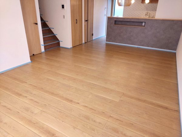 神奈川県横須賀市 フロアコーティング 施工前の様子