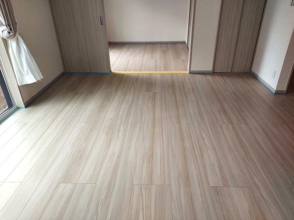 埼玉県さいたま市見沼区 フロアコーティング 施工前の様子