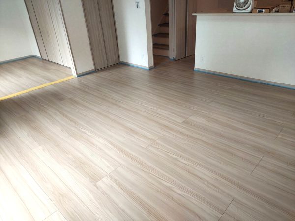 埼玉県さいたま市見沼区 フロアコーティング 施工前の様子