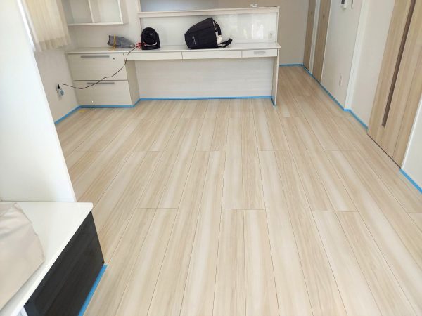 千葉県船橋市フロアコーティング 施工前の様子