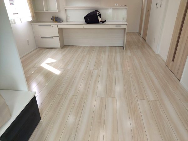 千葉県船橋市フロアコーティング 施工後 ガラスコーティング