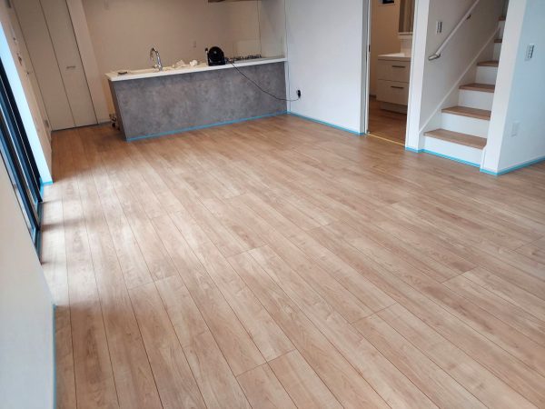 東京都八王子市フロアコーティング 施工前の様子