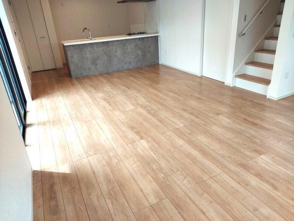 東京都八王子市フロアコーティング 施工後 ガラスコーティング