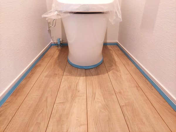 東京都八王子市フロアコーティング 施工前の様子