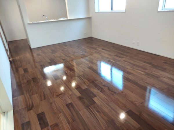 神奈川県川崎市麻生区 フロアコーティング 施工後 わんスマイルコート