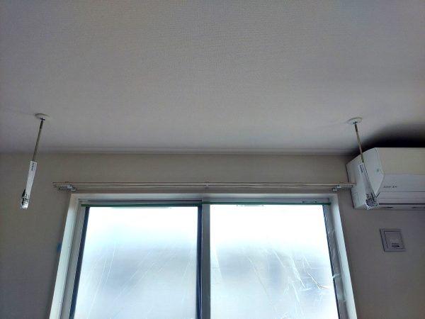 神奈川県川崎市麻生区 オプション 施工後 室内物干し