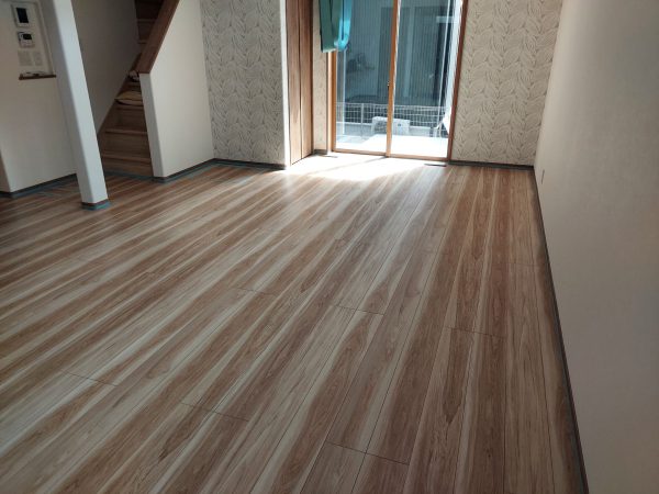 東京都武蔵野市 フロアコーティング 施工前の様子