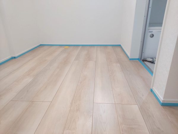 神奈川県伊勢原市フロアコーティング 施工前の様子