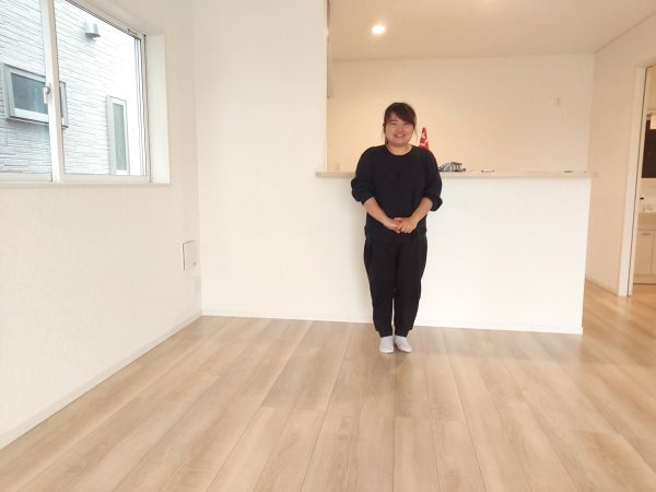 神奈川県伊勢原市 フロアコーティング 施工後　お客様の様子