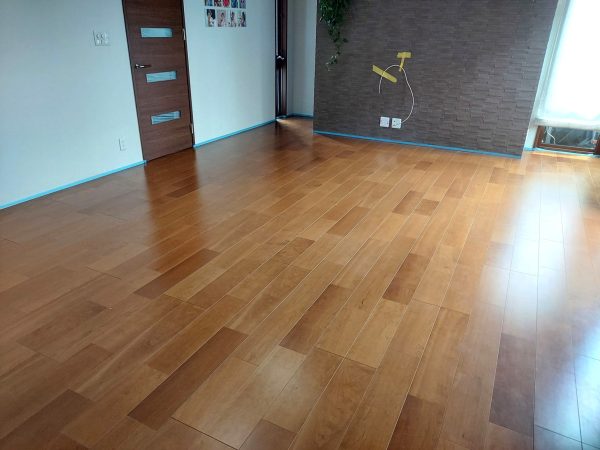 千葉県船橋市 フロアコーティング 施工前の様子