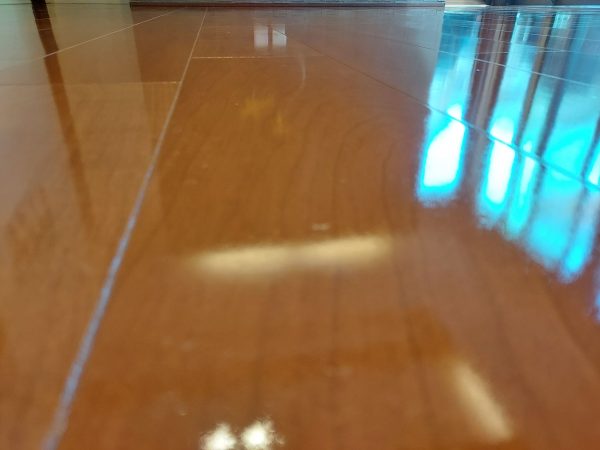千葉県船橋市 フロアコーティング 施工後 わんスマイルコート